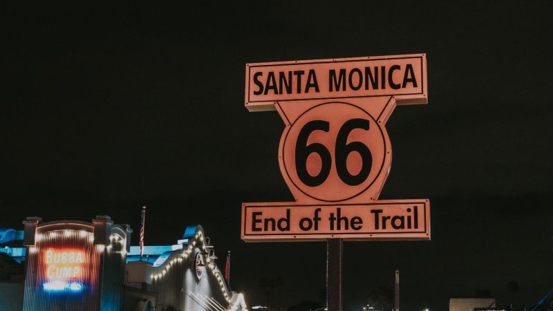 Santa Monica Route 66 End