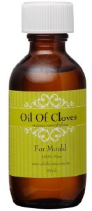 oil clove remove mold